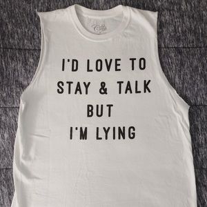 I’d Love to Talk Muscle Tank